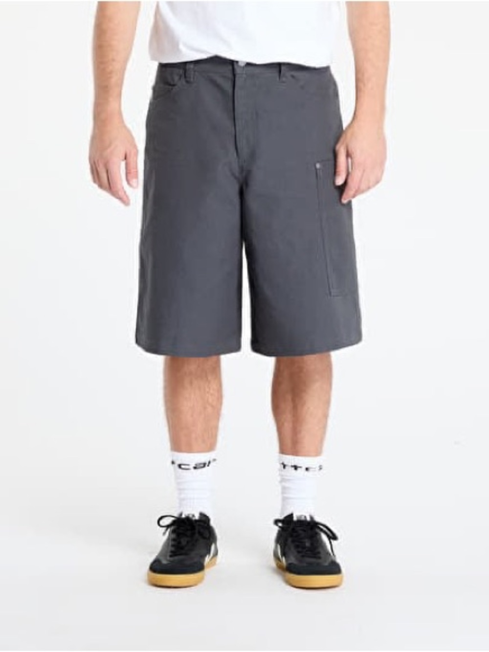 BNWT Nike Life Cargo Shorts Mens 32 Gray Canvas Utility Heavy Pockets HQ0195-060